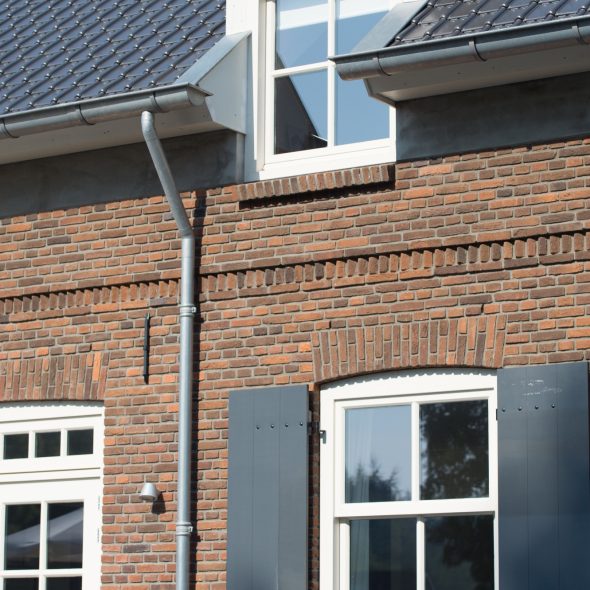 Woonhuis apeldoorn donkerbruin gesinterd steen