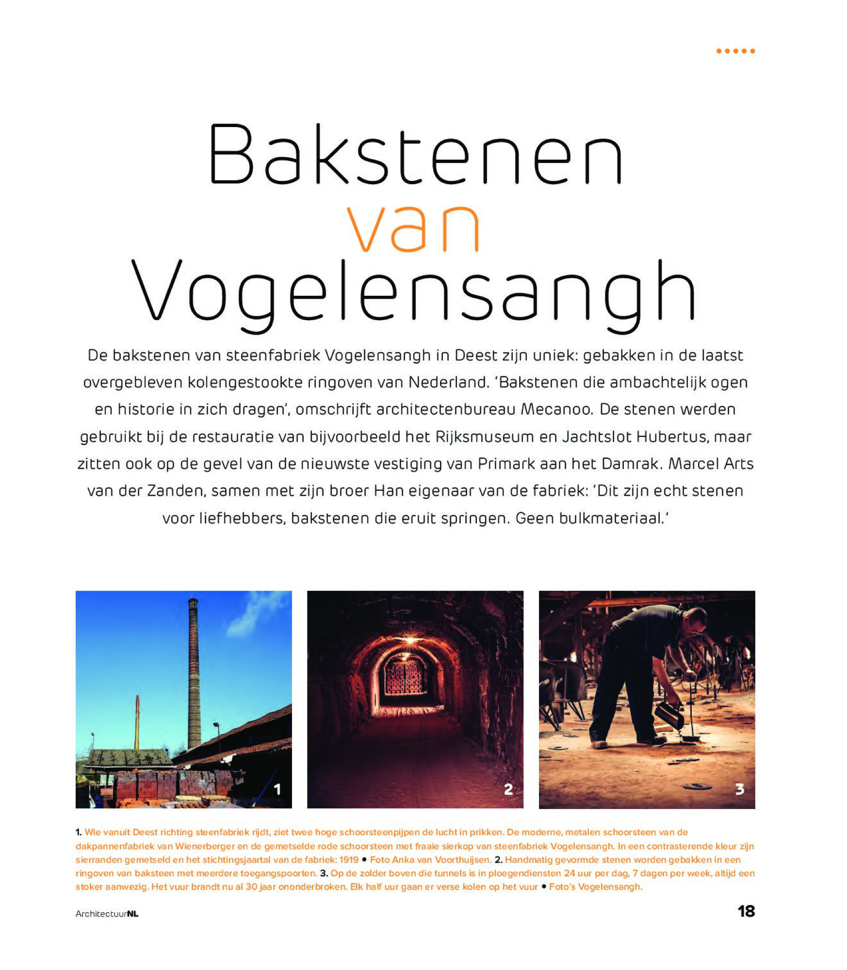 ‘Bakstenen van Vogelensangh’ in ArchitectuurNL